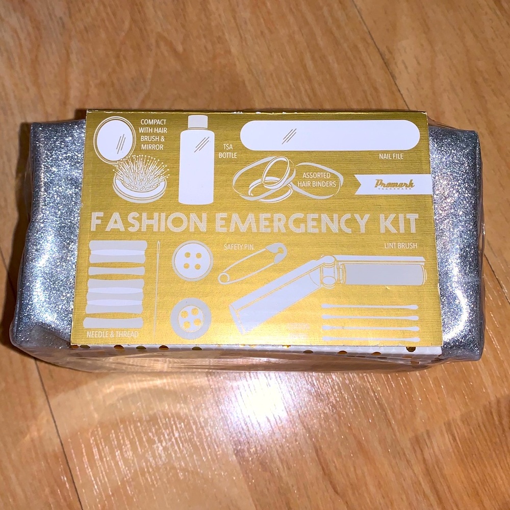 NWT Silver Fashion Emergency Kits